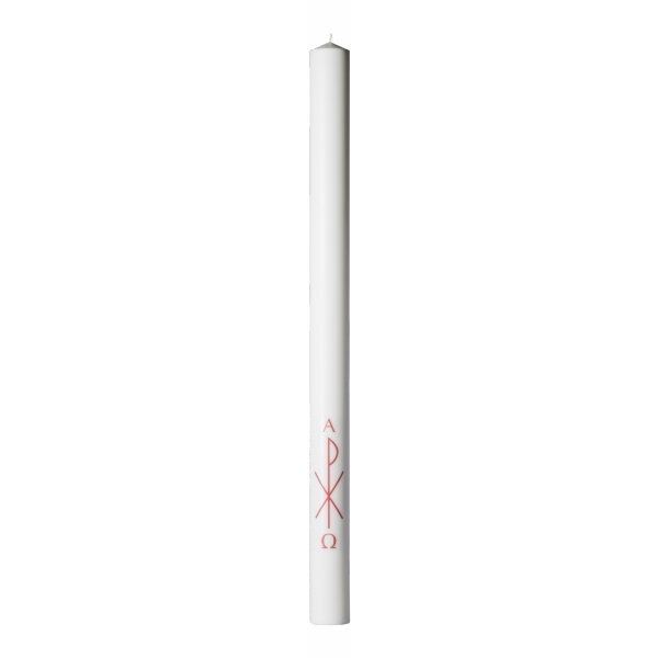 Påskljus med fot 68x980mm 100% stearin