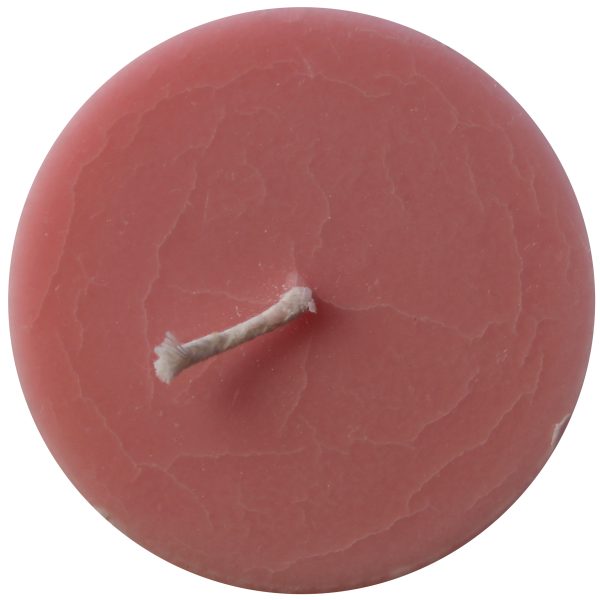 ROSA Blockljus stearin 7x15cm SVANEN