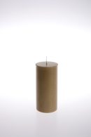 BEIGE Blockljus stearin 7x11cm SVANEN