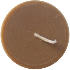 BEIGE Blockljus stearin 7x11cm SVANEN