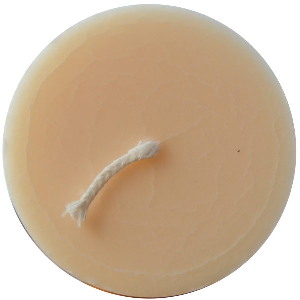 ELFENBEN Blockljus stearin 7x11cm SVANEN
