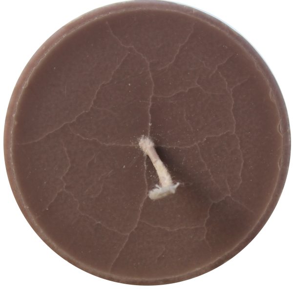 MÖRK LIN Blockljus stearin 7x11cm SVANEN