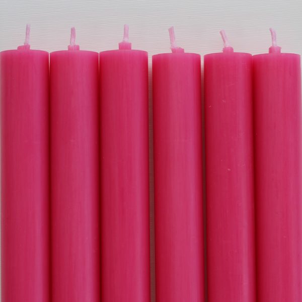 Rustikljus med platt topp CERISE
