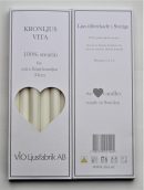 Kronljus extra långa 35cm 6st i ask