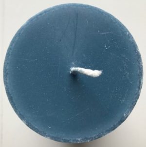 BLÅGRÅ Blockljus stearin 7x15cm SVANEN
