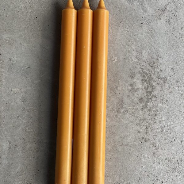CHEDDAR Kronljus 100% stearin SVANEN