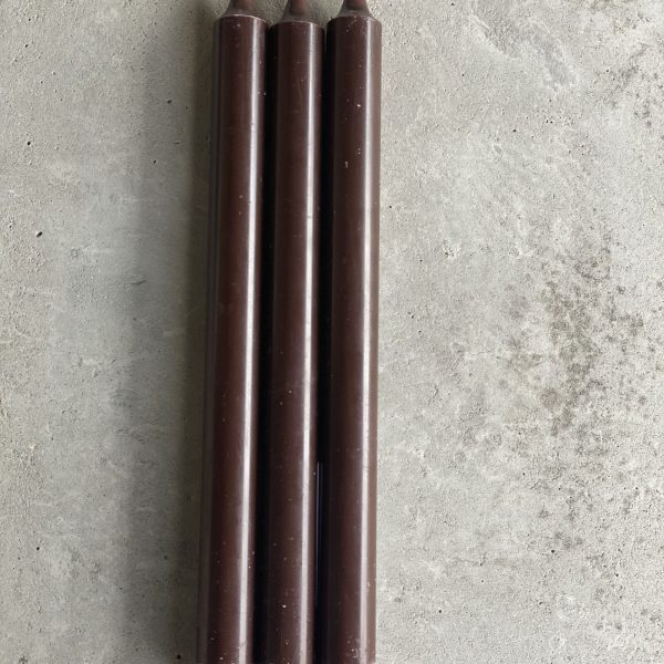 CHOKLAD Kronljus 100% stearin SVANEN