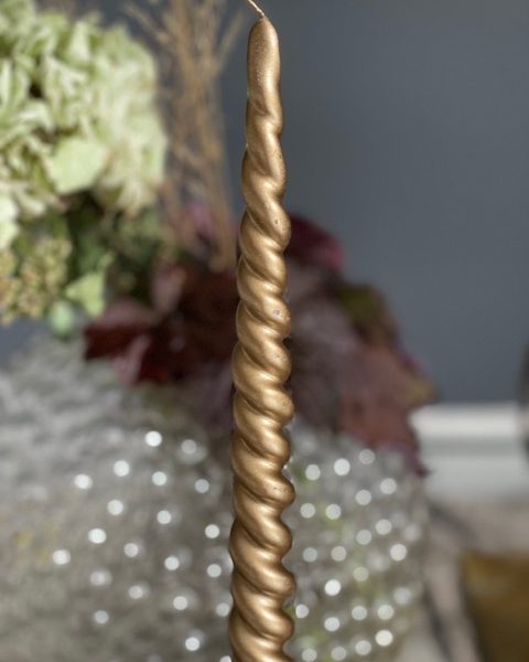 Tvistade ljus METALLIC CHAMPAGNE