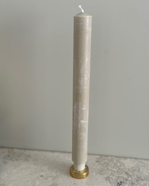 LIN Slottsljus 100% stearin SVANEN 3X30cm