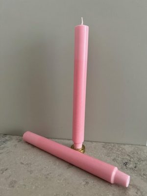 ROSA Slottsljus 100% stearin SVANEN 3X30cm