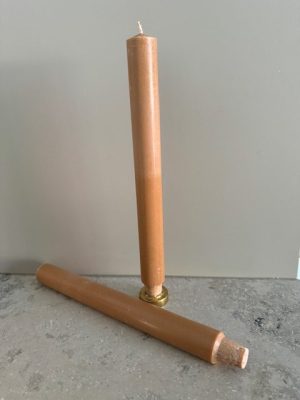 TOFFÉ Slottsljus 100% stearin SVANEN 3X30cm
