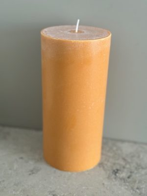 CHEDDAR Blockljus SVANEN 100% stearin 9,6X20 cm