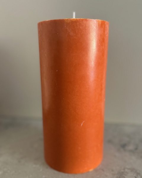 PUMPA Blockljus SVANEN 100% stearin 9,6X20 cm