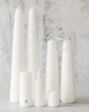 Blockljus 4x11cm matt