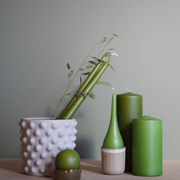Blockljus 7x20cm matt