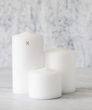 Blockljus 7,5x15cm matt - Bild 3