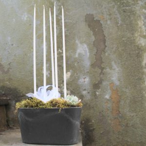 Tunna ljus BLOMLJUS 38cm långa - Bild 2