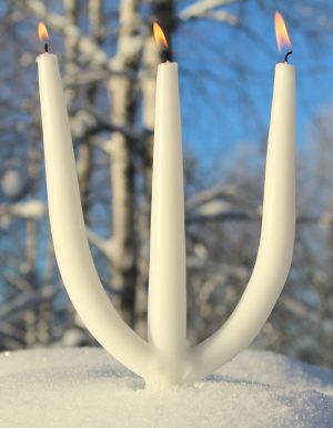 Grenljus 3-armad 30 cm - Bild 4