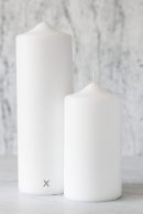 Blockljus 10x30cm klarlack