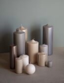 Blockljus 10x30cm klarlack