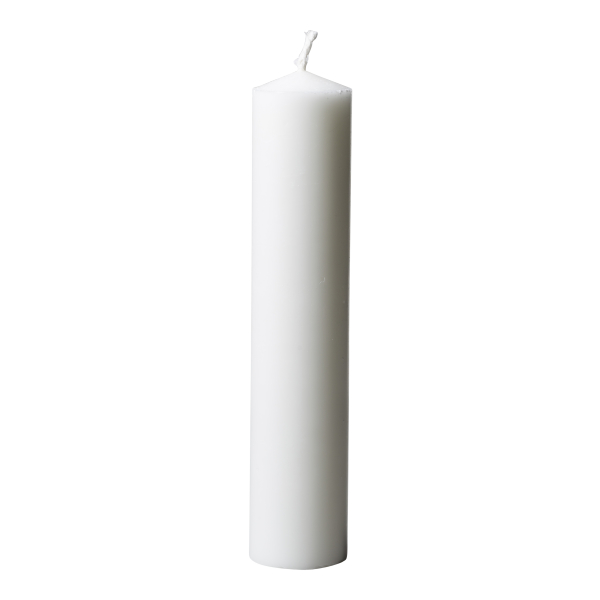 Altarljus 40x200mm 100% stearin