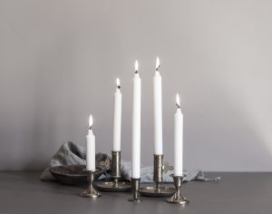 Kronljus 2,3x14cm 100% stearin SLUT- VÄLJ 251 - Bild 2