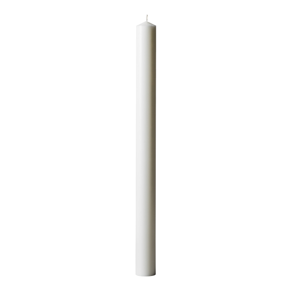 Altarljus 40x500mm 100% stearin