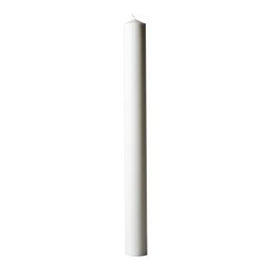 Altarljus 68x700mm 100% stearin m Kristusmonogram