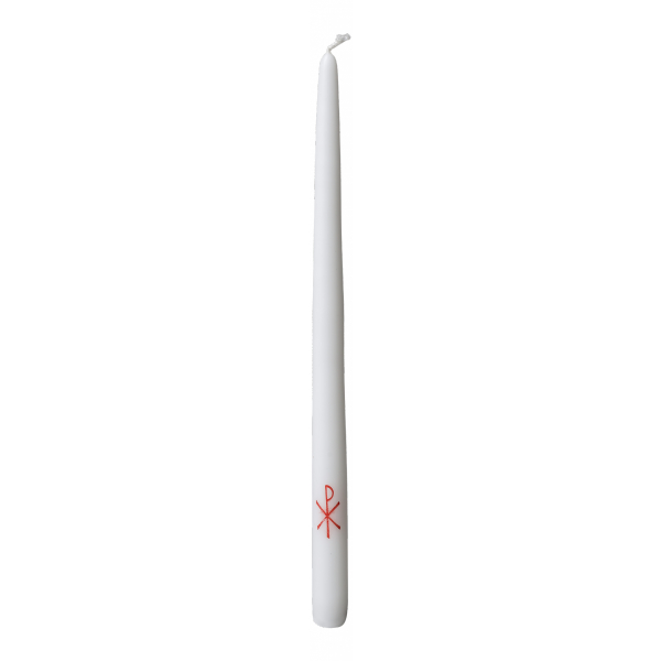 Andaktsljus med monogram 175mm 40% stearin 60% paraffin