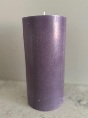 BLÅBÄR Blockljus SVANEN 100% stearin 9,6X20 cm