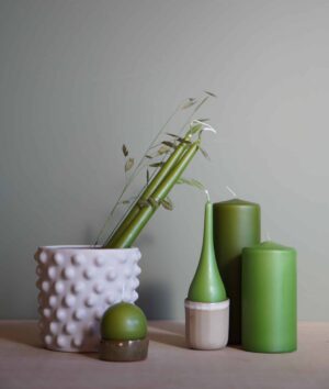 Blockljus 7x20cm matt