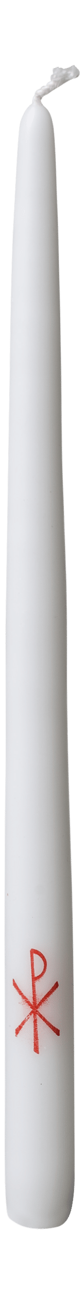 Andaktsljus med monogram 175mm 40% stearin 60% paraffin