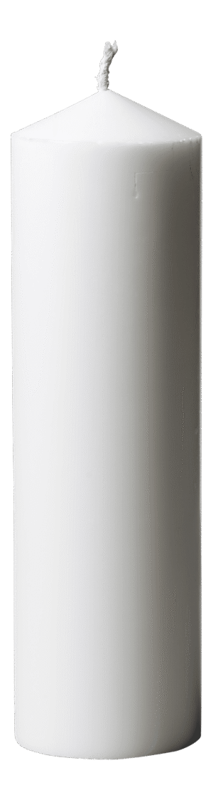 Altarljus 60x200mm 100% stearin
