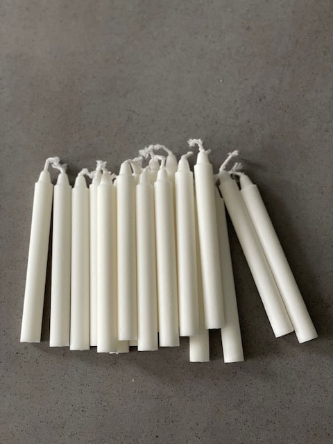 Julgransljus 1,2x11cm storpack 100% stearin